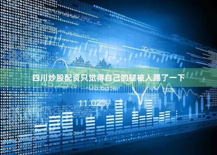 四川炒股配资只觉得自己的腿被人踢了一下